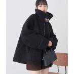ムートンコート ボアコート 「2025AW/先行予約」ボアZIPブルゾン レディース