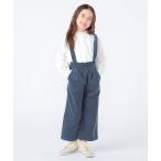 ショッピングKIDS パンツ SHIPS KIDS:100〜130cm / コーデュロイ ストラップ ワイド パンツ キッズ 子供服 女の子