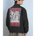 ショッピングコーチ コート ジャケット LURKING CLASS/ラーキングクラス コーチジャケット バックプリント ST25FJM01 メンズ レディース