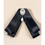  брошь [urge select] retro biju-× жемчуг атлас лента Thai / лента брошь женский 