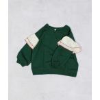 トレーナー  「LSP WOW!」ウラケ袖布帛フリルトレーナー キッズ 子供服 男の子 女の子