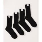  носки [4 пар комплект ] solid цвет с биркой ребра носки женский 