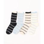  носки [4 пар комплект ] дизайн окантовка носки женский 