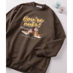 トレーナー スウェット 「71」「Disney/ディズニー」ズートピア／チップ＆デール／くまのプーさん 裏起毛 スウェット レディース メンズ