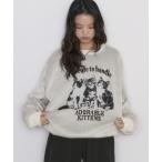 ニット セーター アニマルジャガードニッ