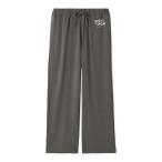 パジャマ 「HOMME」ロゴワンポイントプリントロングパンツ メンズ レディース