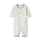ベビー服 ロンパース 「BABY」新生児キャンディ柄2WAYオール