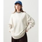 トレーナー スウェット 「Champion(チャンピオン)」別注刺繍スウェットチュニック レディース