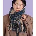  muffler палантин CONTROL FREAK( контроль freak ) мохнатый проверка muffler женский 