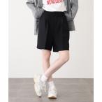 ショッピングハーフパンツ レディース パンツ ヘザーエステルタックハーフパンツ レディース