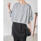 ショッピングバルーン トレーナー スウェット 裾バルーンラメスウェット レディース