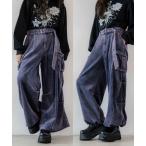 カーゴパンツ ベーシックワイドカーゴパンツ(HARE) レディース