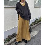 ワンピース 「オケージョンにも！」前後2wayサテンタンクワンピース