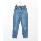 [Pierrot] Denim брюки S голубой женский 