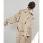 「Amiur」 トレンチコート FREE ライトベージュ レディース