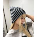 ニット帽 ニットキャップ ボーダーニットキャップ レディース メンズ