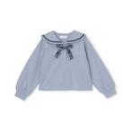 tシャツ セーラーカラー長袖Tシャツ