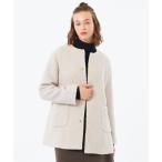 ノーカラーコート コート 「HESSLE MIDDLE COAT（ヘスルミドルコート）」 レディース
