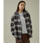 シャツ 「TOWNCRAFT / タウンクラフト」60S NEL SHIRTS / ネルシャツ/オンブレーチェックシャツ メンズ レディース