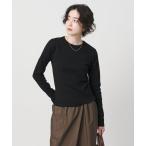 tシャツ コットン フライス ロング カットソー レディース