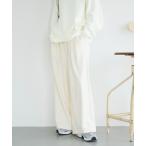 ショッピングワイドパンツ パンツ 両面起毛タックワイドパンツ レディース