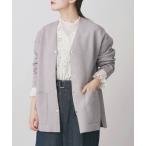 ショッピングドット カーディガン ドットボタンVネックカーディガン レディース