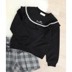 ショッピングフリル トレーナー  フリルモチーフ 裏毛トレーナー キッズ 子供服 女の子