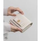 ショッピングリボン 財布 モノグラムリボン二つ折りウォレット レディース