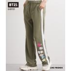 ショッピングbt21 パンツ 「BT21」裏起毛パンツ「大きいサイズ有」 レディース