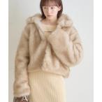 コート アウター 「mline」ファーアウター レディース