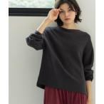 ニット セーター ラメガーターボートネックニット「洗濯機OK」 レディース