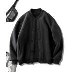 ショッピングブルゾン ブルゾン アウター AUDREY オーバーサイズ Ｗウォーム ボア ブルゾン / カーディガン メンズ レディース