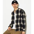 シャツ オンブレチェック フランネルシャツ  2 メンズ