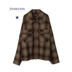 ショッピングJACKET ブルゾン アウター 「PENDLETON」SIDE LINE CHECKED JACKET (SET-UP) レディース メンズ