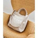 トートバッグ 「一部WEB限定カラー・新素材」2way coen（コーエン）ロゴ アソートトートバッグ レディース