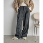  слаксы брюки воздушная заслонка полоса box tuck широкий брюки женский 