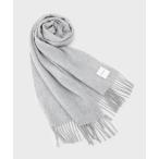 ショッピング小物 ストール マフラー ウールリバーマフラー レディース