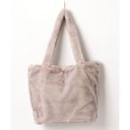 トートバッグ an meets zakka モコモコショートファービッグトートバッグ レディース メンズ