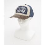 キャップ 帽子 an meets zakka ロゴワッペンダメージ＆ピグメントレトロキャップ レディース メンズ