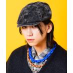 帽子 ベレー帽 an meets zakka ピグメントコーデュロイキャスハンチング レディース メンズ