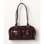 ボストンバッグ an meets zakka ベルベットロングハンドルミニボストンバッグ レディース メンズ