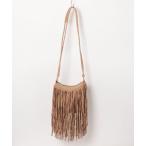 ショルダーバッグ バッグ an meets zakka ウエスタンフリンジスエードショルダーバッグ レディース メンズ