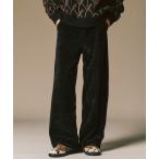 パンツ メランジコーデュロイ カーブレッグパンツ メンズ