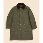 ステンカラーコート コート ポリエステル　カントリーコート メンズ