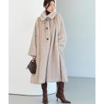 コート アウター フラッフィー シンセティック ファー コート ｜ アウター / ファーコート / コート / ロングコート / エコファーコート レ