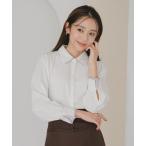 ブラウス シャツ 2025秋冬新作 ダブルカラー配色ブラウス レディース