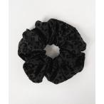 シュシュ 「EMMEL REFINES」EM フロッキー レオパード シュシュ