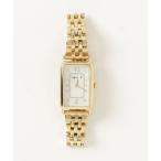 「agnes b.」 腕時計 - ゴールド レディース