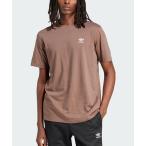 「adidas」 半袖Tシャツ LARGE ブラウン メンズ