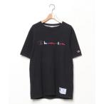 [Champion] короткий рукав футболка X-LARGE черный мужской 